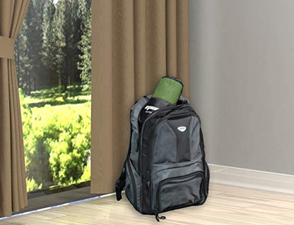 EPAuto 2-Pack Microfiber Quick Dry Travel Towel Set, Green - color: Green