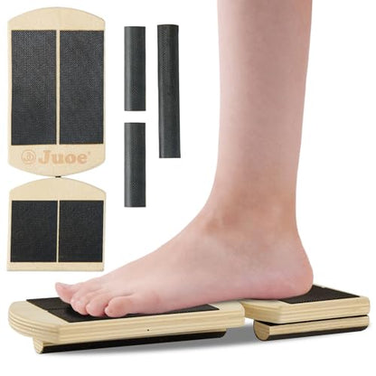 Juoe Ankle Strengthener, Ankle Balance Board，Foot Balance Board, Axis Board | Supports 350LBS, Ideal for Physical Therapy, Plantar Fasciitis Relief, Posture Correction, Improves Foot & Leg Stability