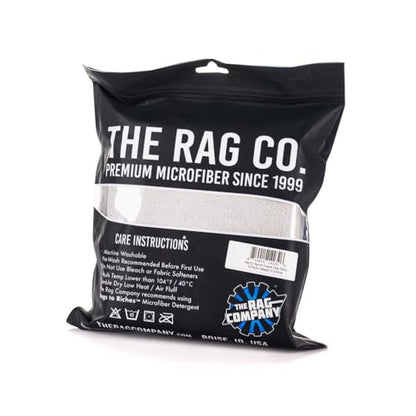 The Rag Company - Sport & Workout Towel - Gym, Exercise, Fitness, Spa, Ultra Soft, Super Absorbent, Fast Drying Premium Microfiber, 320gsm, 16in x 27in (3-Pack) (Ice Grey) - color: Ice Grey