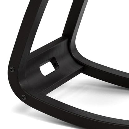 Varier Ergonomic Kneeling Chair, Rocking Knee Stool for Home Office Desk - color: Black/Grey