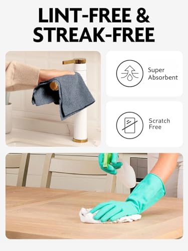 Fantasticlean Microfiber Cleaning Cloth Roll-675 Sheets(9 Rolls of Dimgrey) - color: Dimgray, size: 675 pack