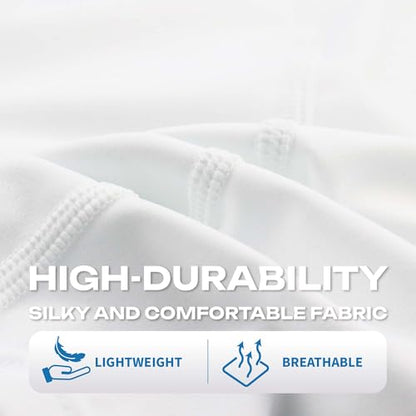 LP IM710 Shield Padded Compression Leg Sleeve for Men & Women - color: White, size: Large