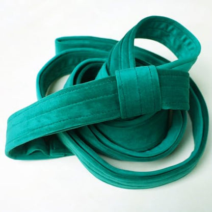 6.6ft 2m Aerial Loops Aerial Straps Ropes Aerial Acrobatics Body Loop Trapeze Circus Apparatuses Equipment Yoga Straps 1 pairs - color: Dark Green