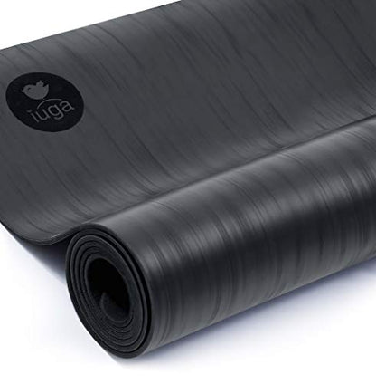 Pro Non Slip Yoga Mat Thick for Hot Yoga, Pilates, Workout & Home Gym - color: Gray