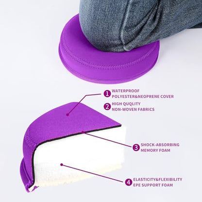 Yoga Knee Pad Cushion - color: Purple