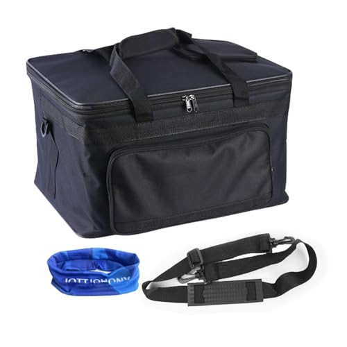 Art Supplies Organizer Bag Art Craft Tool Storage Tote Bag Art Supplies Carrying Bag Case Artist Travel Carrier Bag Waterproof Paint Box Case Foldable For Drawing Sketch Painting Large Capacity - color: black & rectangle top bag