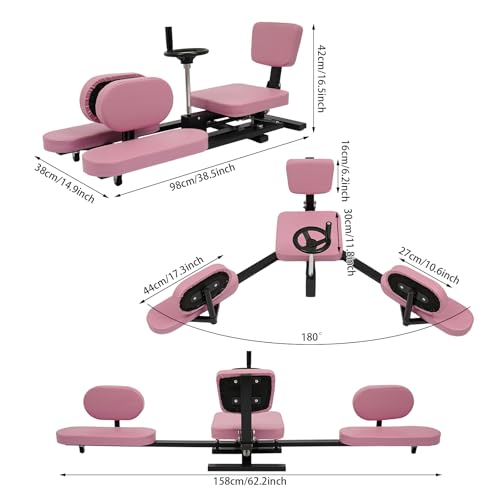 Hip Stretcher for Flexibility Stretching Equipment - color: Pink-220lbs