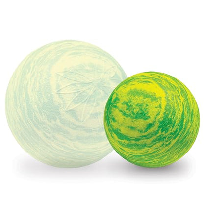 OPTP Posture Ball – Foam Mobility and Massage Ball, Green, 6" | Foam roller ball for massage, physical therapy & exercise, Mobility ball to release muscle tension & improve alignment - size: 6-Inch