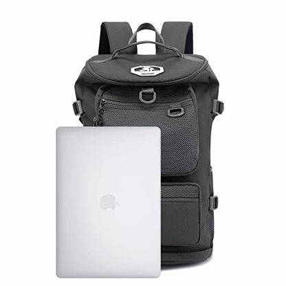 Kalesi Gym Duffle Bag Backpack 4-Way Waterproof with Shoes Compartment for travel Sport Hiking laptop - color: Gray