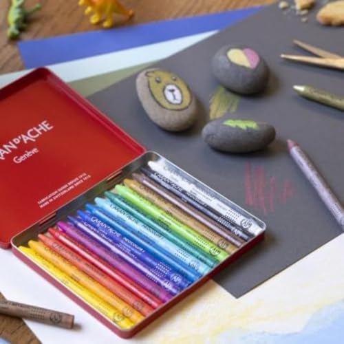 Neocolor I Water-Resistant Wax Pastels, 15 Colors - style: 15 Colors