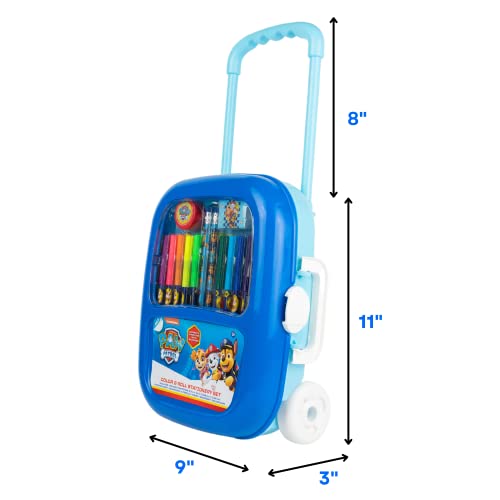 Innovative Designs Nickelodeon Paw Patrol Color and Roll Activity Set with Carrying Case, Stickers, & Art Supplies - style: Paw Patrol