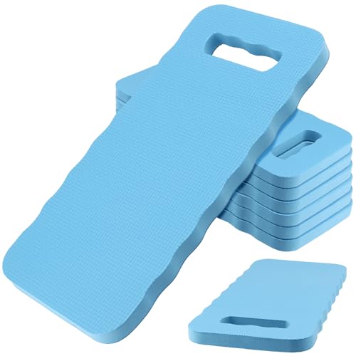 6 Pack Garden Kneeling Pads, 20mm Thick Foam Knee Pad, Kneeler Mat for Long Gardening Hours, Yoga, Prayer and Exercise 16 x 7 x 0.8 Inch, Blue - size: 6PCS Blue