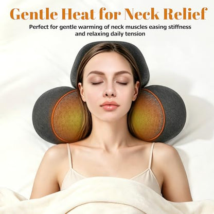 3-in-1 Neck Massager Pillow, Neck Cervical Traction Device for Pain Relief