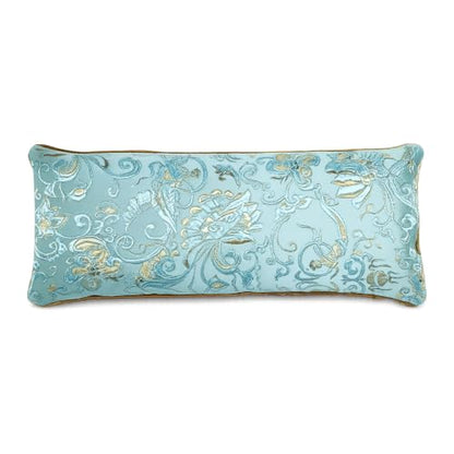 Handmade Luxe Serenity Eye Pillow - All-Natural Flaxseed - Unscented or Lavender Scented – Weighted Eye Mask for Yoga, Meditation, Hot & Cold Therapy - color: BLUE LAGOON, style: LAVENDER SCENTED