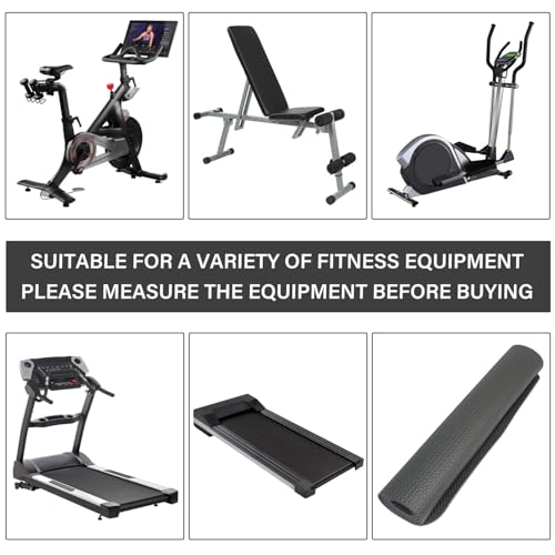 Bike Mat,Treadmill Mat,Compatible for Elliptical,Exercise Bikes, Stationary Cycles,Spin Bike,Under Exercise Bike Trainer Pad for Indoor Stationary Gym Fitness Equipment Hardwood Floor Protector - size: 47.3" x 23.6"