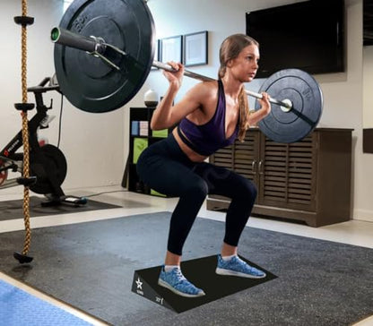 SEWD Extra Large 20 Degree Slant Board Squat Wedge | Heel Elevated Squat, Knees Over Toes, Deadlifts, For Home Gym and Personal Trainers