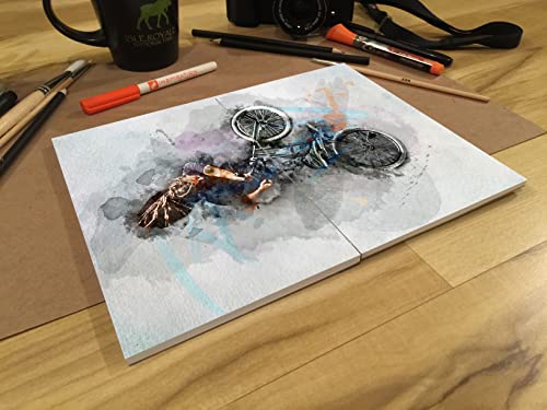 Design Ideation Lay Flat Create. Removable Sheet Sketchbook. Premium Paper. Smart-Bind Reinforced Lay Flat Binding. (5.5" x 8.5") LF-50100-LS - size: 50100 (5.5" x 8.5")