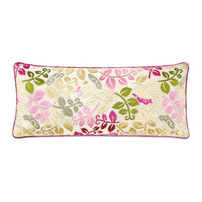 Handmade Luxe Serenity Eye Pillow - All-Natural Flaxseed - Unscented or Lavender Scented – Weighted Eye Mask for Yoga, Meditation, Hot & Cold Therapy - color: CREAMY LEAVES, style: LAVENDER SCENTED