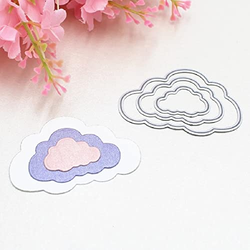 Metal Cutting Dies Stencil DIY Scrapbooking Embossing Tool DIY Paper Cards Album Decoration (Cloud) - style: Cloud