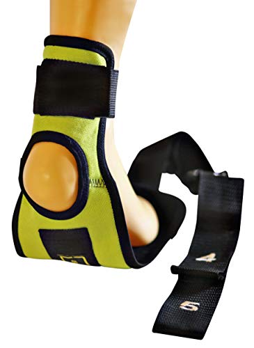 Smart Stretch Strap for Foot, Calf & Hamstring Muscles. Guided Stretching Device for Posture Correction, Plantar Fasciitis, Arch Development & Other Leg & Foot Stretches.