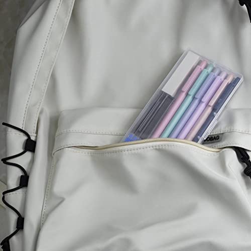 Pastel Aesthetic Mechanical Pencil Set 6 Pack with Eraesers 0.7mm | Complete Set with Break-Resistant Leads, 0.5mm 0.7mm & Combo available