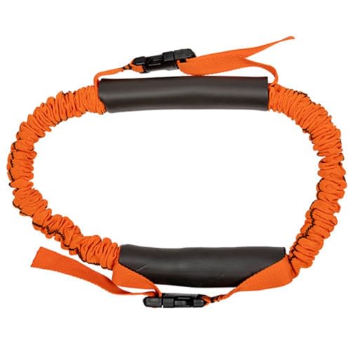 Stroops Deluxe Loop Slastix Resistance Bands for Professional Athletes and Beginners | Superior Exercise Bands for Strength Training, Full Body Workouts, and Home Gym Fitness - color: Orange, size: Medium