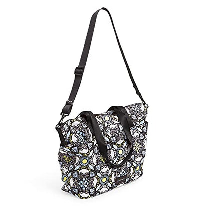 Vera Bradley Women's Recycled Lighten Up Reactive Tote Bag - color: Plaza Medallion