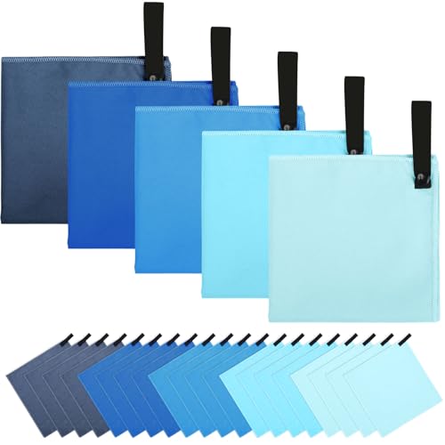 20 Pcs Workout Towels - Gym Sweat Handkerchiefs, Blue Gradient - color: Blue Gradient