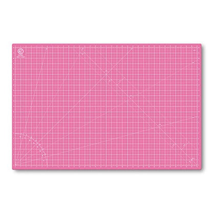 KC GLOBAL A1 (36"x24") Self-Healing Cutting Mat (Pink) - Sturdy, Reversible, Eco-Friendly, Non-Slip. Premium Desk Mat for Crafters, Quilters, and Hobbyist - color: Pink, size: 36"L x 24"W
