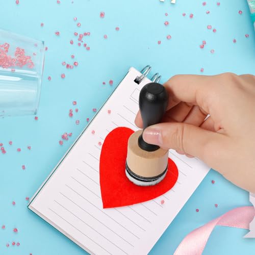 Guduling 13 Pcs Mini Ink Blending Tool,with 12 Pcs Brush for Ink Pad | Ink Blending Brushes,Flat Head Round Ink Blending Tool for Scrapbooking Painting Drawing Art Supplies Distressing