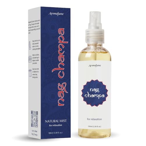 Nag Champa Air Freshener Spray with Sandalwood & Jasmine, Aromafume - color: Nag Champa