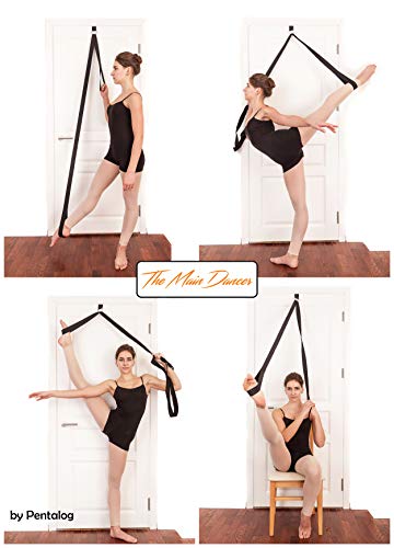 Stretch Band - to Improve Leg Stretching - Perfect Home Equipment for Ballet, Dance and Gymnastic Exercise - Excellent Gift for Your Friends and Loved Ones - Made in Europe