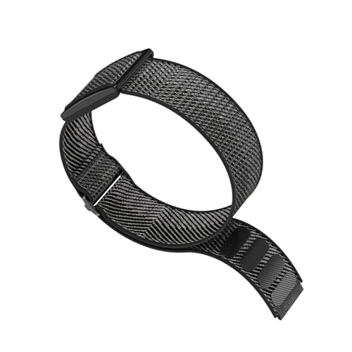 Bicep Bands Compatible for Polar Loop (2025) / Visible Armband 2.0 Straps - color: Black
