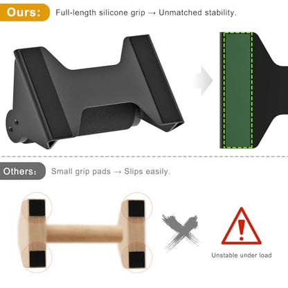 Kipika Push Up Bars, Pushup Stands, Anti-Slip Soft Plastic Push Up Handles, Bottom Anti-Slip Pad, Strength Training Equipment, Perfect for Floor Workout Exercise - color: Foam Grip