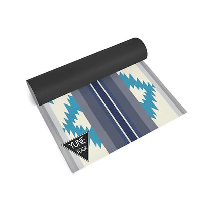 Yune Yoga Southwestern Collection – Bear Creek Juniper Yoga Mat – 72”x24”, 6mm Thick, Non-Slip, Eco-Friendly PER – Native-Inspired Design for Home & Studio