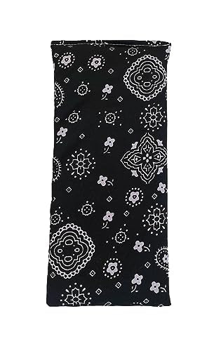Liberty21 Eye Pillow for Yoga, Meditation, Cold or Hot Therapy. Eye Pads for Relaxing Warmth, Cooling Relief. Relieve Puffy or Dry Eyes. - color: Black