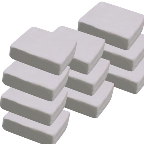 10 lb White Natural Air-Dry Clay;Ideal for Wheel Throwing,Hand Building,Sculpting;Great for All Skill Levels;Whiteware Clay - style: White 10 LB