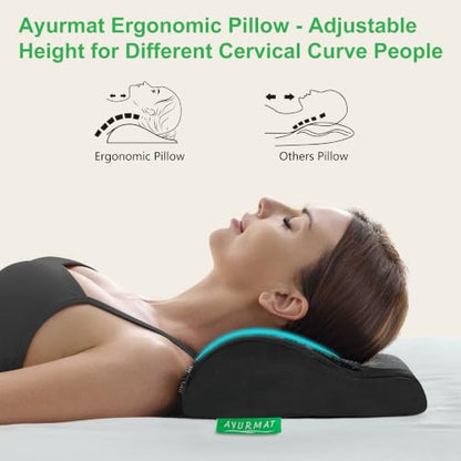 Acupressure Mat and Pillow Set - Full Body Acupuncture Mat | Premium Eco-Friendly Linen and Coconut Fiber Mat. Ideal for Full Body Pain Relief, Stress Reduction & Muscle Relaxation - size: XL-3Piece