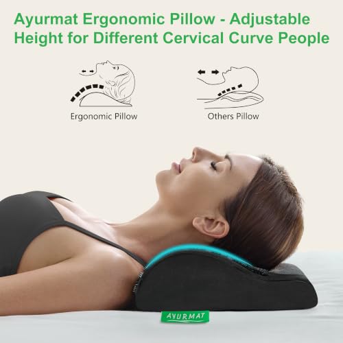 Acupressure Mat and Pillow Set - Full Body Acupuncture Mat | Premium Eco-Friendly Linen and Coconut Fiber Mat. Ideal for Full Body Pain Relief, Stress Reduction & Muscle Relaxation - size: XL-3Piece