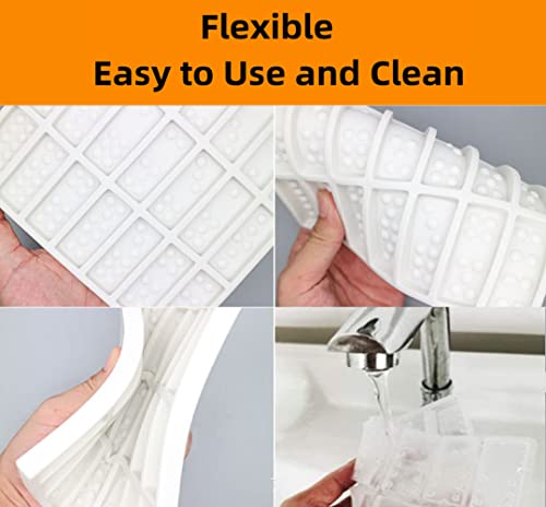 2 Pack Silicone DIY Domino Box Resin Mould Kit | Epoxy Resin Casting Jumbo Mold Clay Mold Storage Box Mold for DIY Pendant Jewelry Crafts Making Tool - size: Dominoes Epoxy Resin Mould