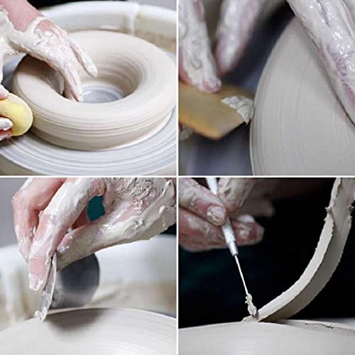 ReArt Natural Air-Dry Clay, for Sculpting, Wheel Throwing, Hand Building, All-Purpose Modeling Clay 10lbs for Sculpting (White 10LBs) - color: White 10LBs