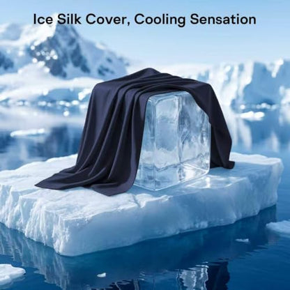 Neck Roll Pillow - Cooling Cover Round Neck Pillow for Sleeping - Memory Foam Cervical Roll Pillow - Ergonomic Bolster Pillow for Neck, Leg, Back, Yoga, Relaxing (Blue Purple) - color: Blue Purple