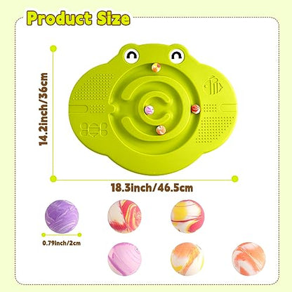 Kids Balance Board Wobble Board with Maze & Stepping Stones