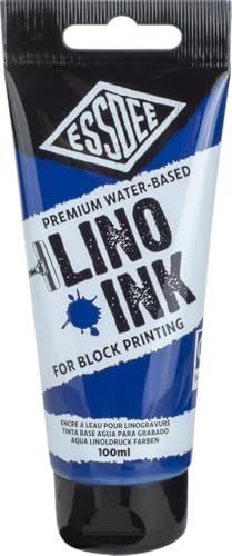 Essdee Premium Quality Block Printing Ink (Brilliant Blue 100 ml) - color: Blue
