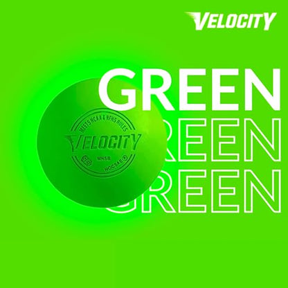 Velocity 라크로스 볼 - 60팩 및 120팩 - 연습용, 공식 NFHS 및 대학 승인 사이즈 - color: 라임 그린., size: 60 Balls, style: 연습용 공