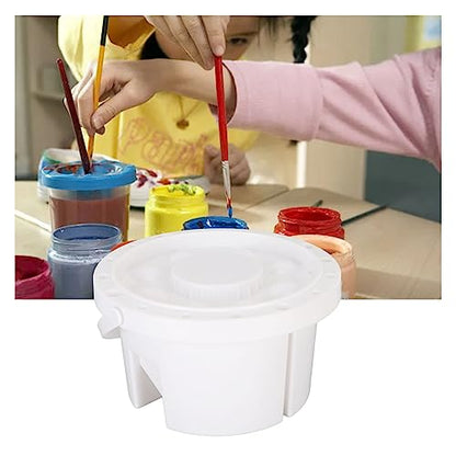 Paint Brush Cleaner Washer All-in-One Palette and Brush Holder