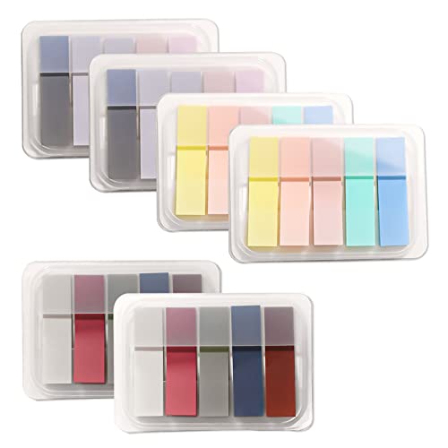 15 Colors Sticky Notes Tabs Pastel, File Tabs Flags Colored Page Markers Pop-up, Adhesive Index Tabs Stickers, Writable Book Tabs for Annotating Books, Notebooks, 600Pcs - color: 600pcs