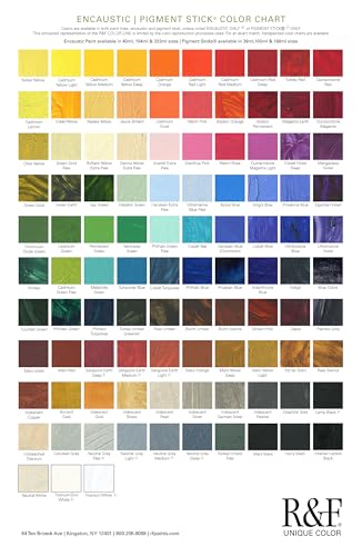 R&F Handmade Paints 2650 Oil Pigment Stick 100ml Cadmium Lemon - color: Cadmium Lemon, size: 1 Count (Pack of 1)
