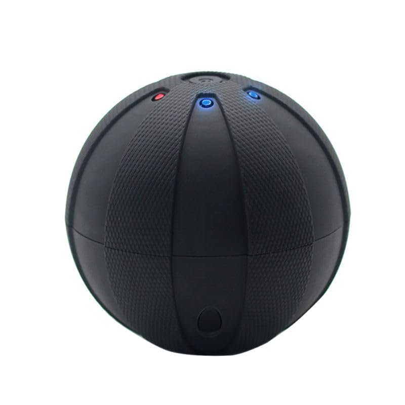 Vibrating Massage Ball for Muscle Recovery – Deep Tissue Trigger Point Massager, 9cm Portable Fitness & Physical Therapy Ball, USB-C Rechargeable for Back, Neck, Feet & Gym Use