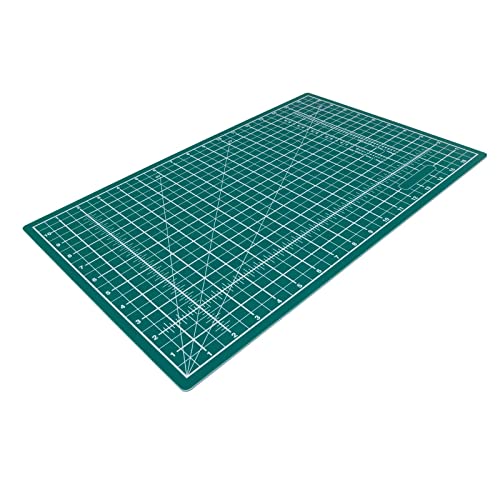 Huron Precision Self-Healing Cutting Mat 12 x 18 (A3) for Crafts, Hobbies, Sewing, and Scrapbooking (1/5/25/100 pc) (1pc) - size: 18"L x 12"W